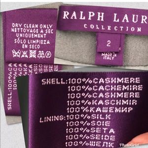 Ralph Lauren Jackets & Coats - Ralph Lauren Purple label Cashmere Blazer SZ 2 Ralph Lauren Jackets & Coats - Ralph Lauren Purple label Cashmere Blazer SZ 2